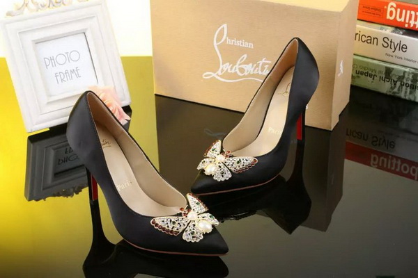 Christian Louboutin Shallow mouth stiletto heel Shoes Women--026